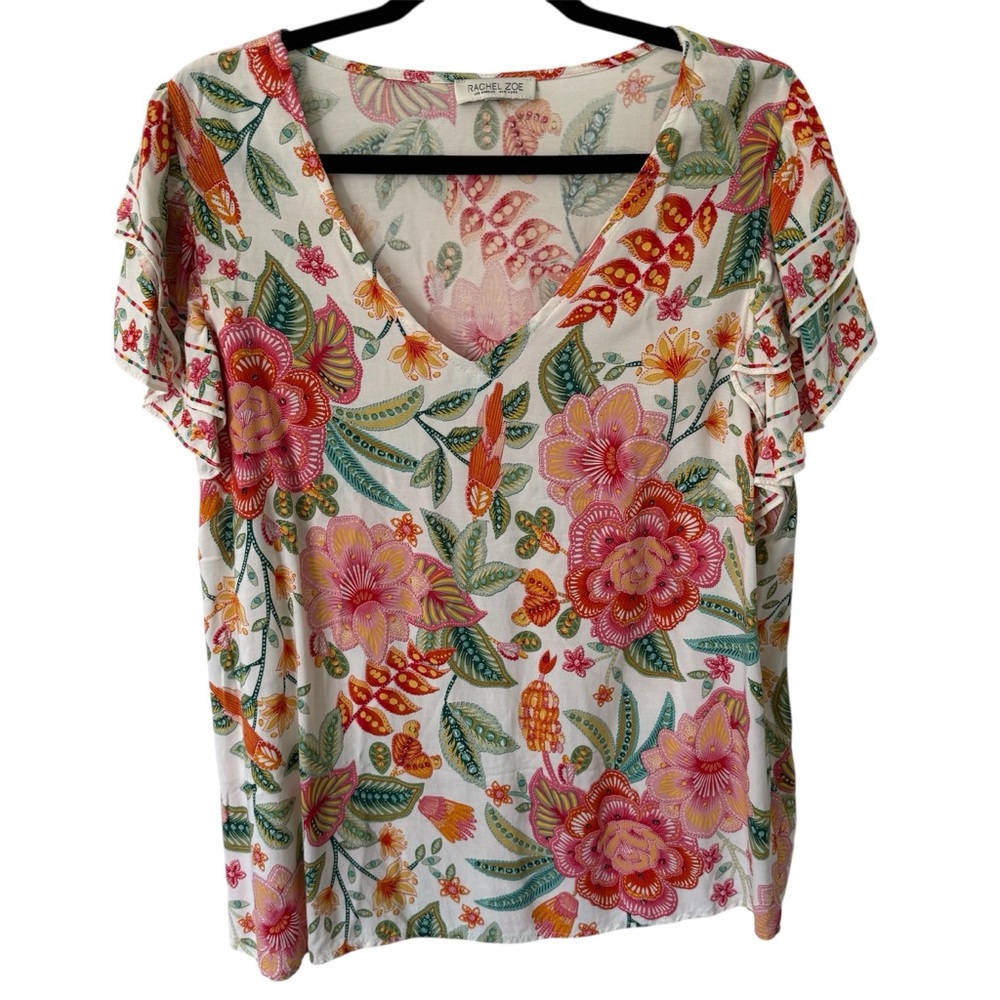 Rachel Zoe Floral Blouse